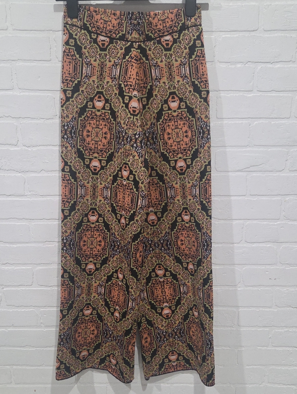 Free People Geometric Knit Pants